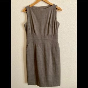 COPY - Banana Republic tweed sheath stretch dress Sz 6